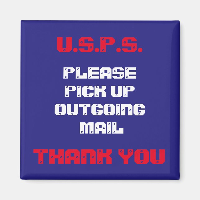 Hey, Letter Carrier Magnet (Front)
