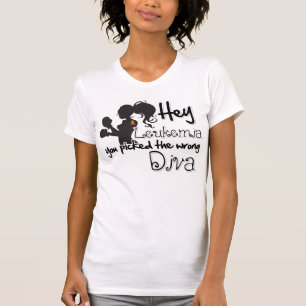 Hey Leukaemia Cancer You Picked The Wrong Diva T-Shirt