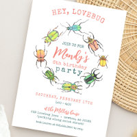 Hey Lovebug Girls Birthday Party