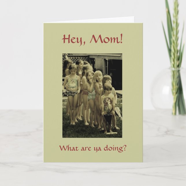 Hey Mom ~ card (Front)
