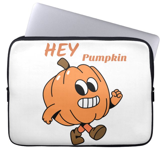 Hey Pumpkin  Laptop Sleeve (Front)