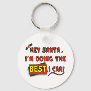 Hey Santa! Keychain