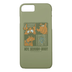 Hey Scooby-Doo Tribal Square Graphic Case-Mate iPhone Case