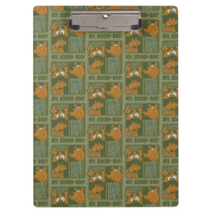 Hey Scooby-Doo Tribal Square Graphic Clipboard