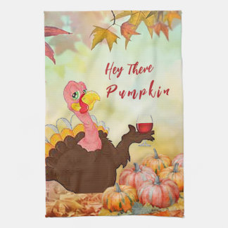 “Hey There Pumkin” Torchons de Cuisine