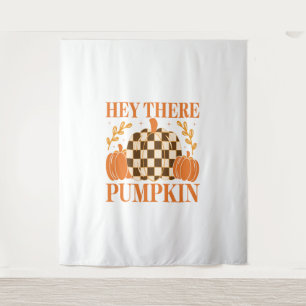 Hey There Pumpkin Tapestry