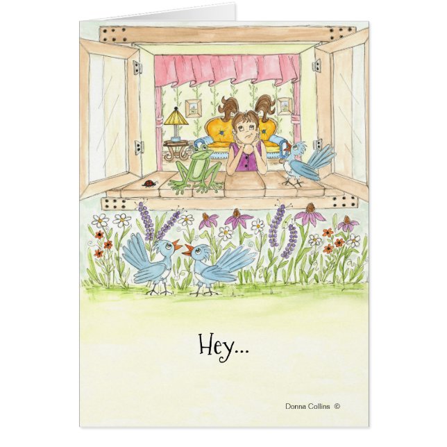 Hey, vas-tu jamais écrire ? (Devant)