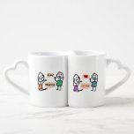 Hey Wanna Lovers' Mug Set by RoseWrites<br><div class="desc">Are you the shy one in a relationship? If so, my Hey Wanna Lovers' Mug Set can help you take the initiative. Without directly making a pass, you can subtly hint that you are feeling romantic. It's especially handy to have these mugs around when it's difficult to speak up (or...</div>