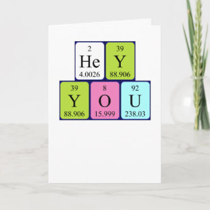 Hey You Birthday card 3