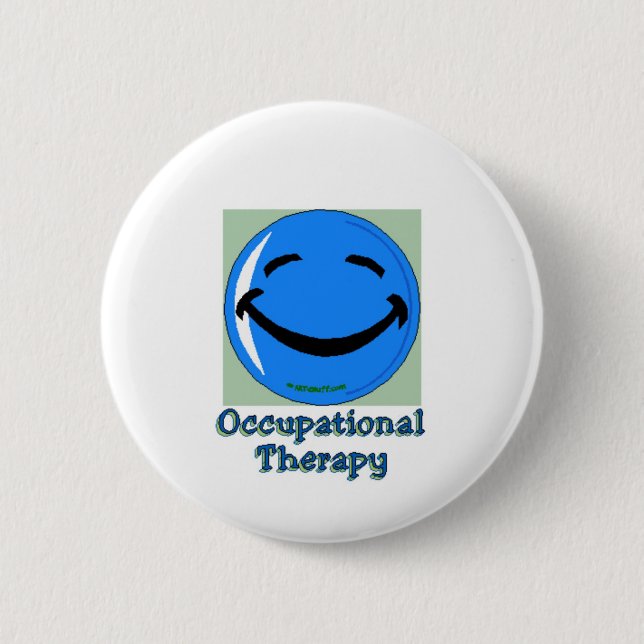 HF Occupational Therapy 2 Inch Round Button (Front)
