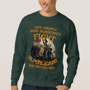 HG CBP 250TH ANNIVERSARTY USA FLAG AMERICA TRUMPS SWEATSHIRT