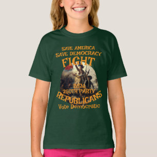 HG CBP 250TH ANNIVERSARTY USA FLAG AMERICA TRUMPS T-Shirt