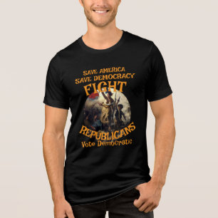 HG CBP REVOLUTION 250TH JULY 4TH INDEPENDENCE DAY  Tri-Blend SHIRT