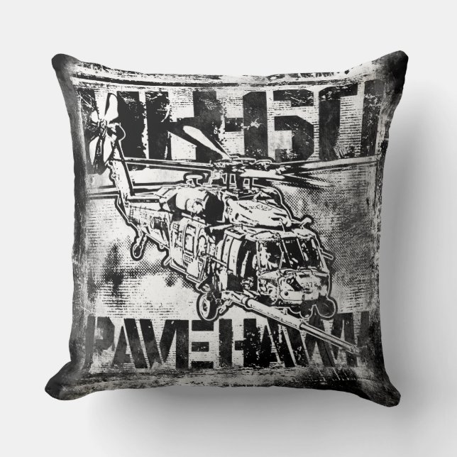 HH-60 Pave Hawk Throw Pillow (Front)