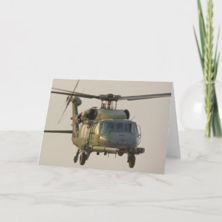 HH-60G Pave Hawk Helicopter Greeting Card