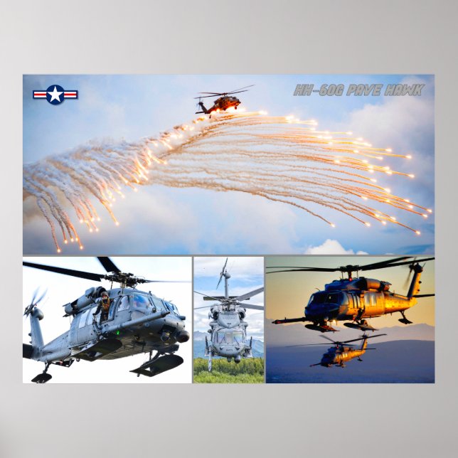 HH-60G PAVE HAWK POSTER (Front)