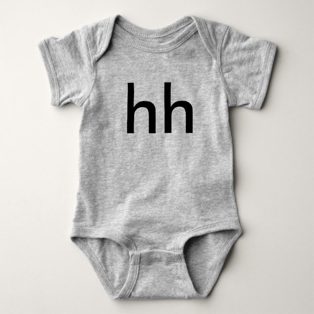 hh big baby bodysuit (Front)