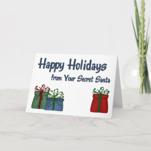 HH from Your Secret Santa Packages Holiday Card