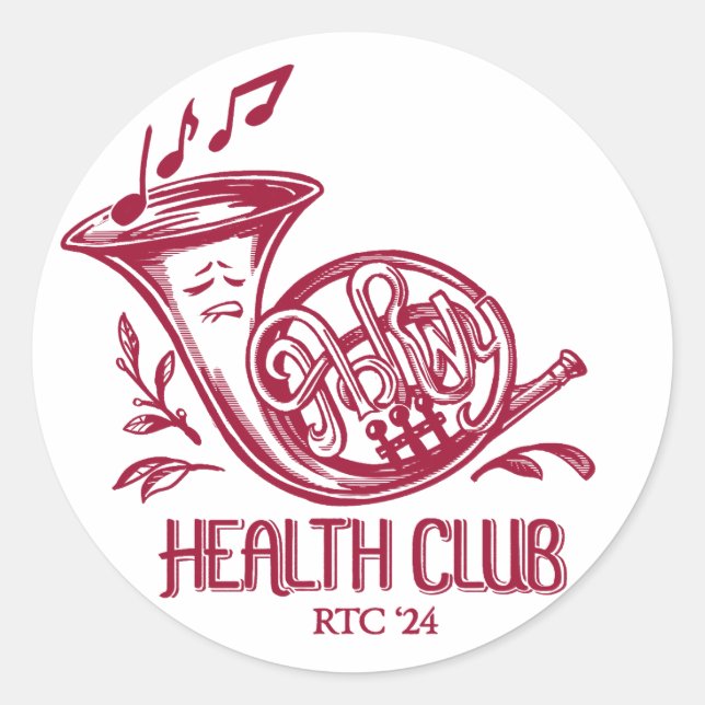 HHC (French Horn) Sticker (Front)