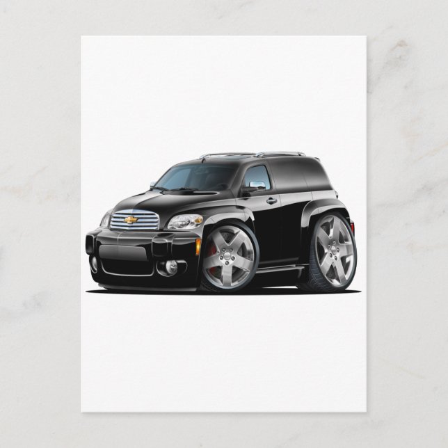 HHR Black Panel Truck Postcard (Front)