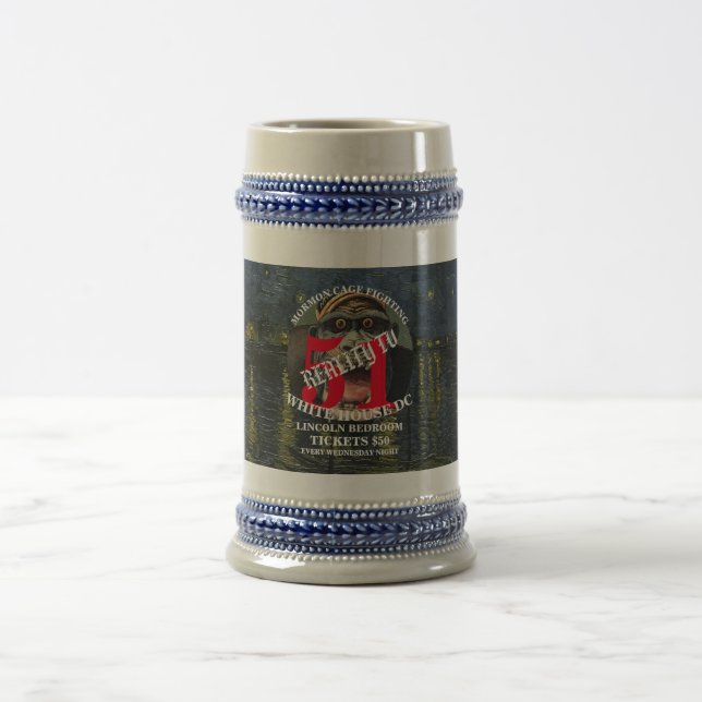 HHS CBP Education Affordability Student Loans Guns Beer Stein (Center)