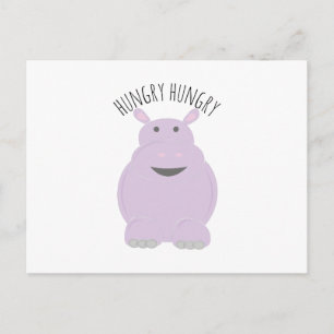 Hhungry Hippo Postcard