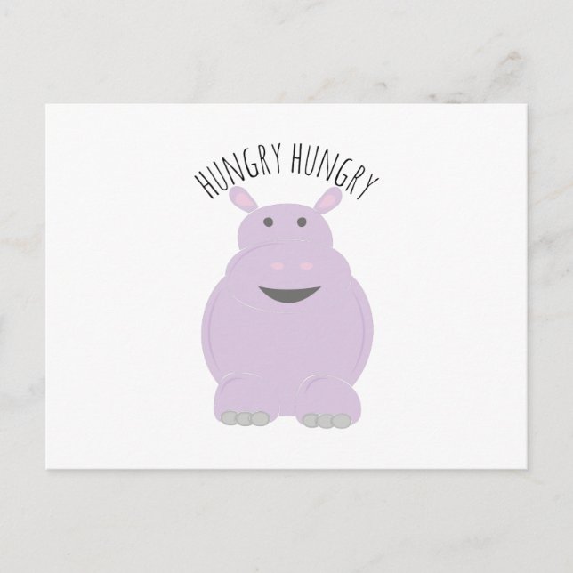 Hhungry Hippo Postcard (Front)