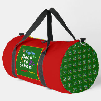 HI54EDU Back to School Duffle Bag