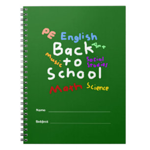 HI54EDU Back To School Notebook