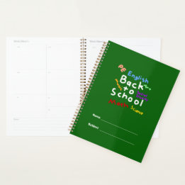 HI54EDU Back To School Planner