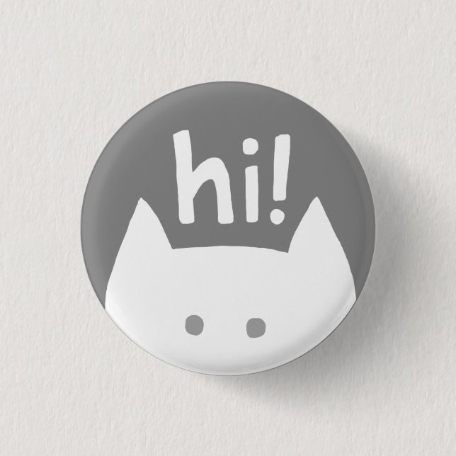 Hi Button — Extrovert Edition (Front)