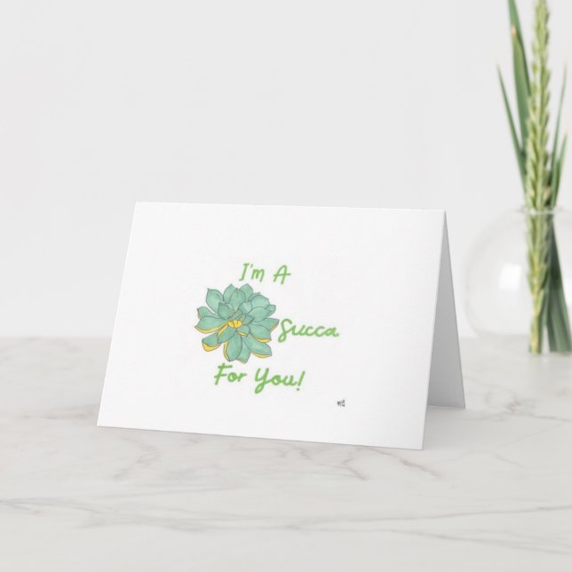 Hi - Carte Succulente (Devant)
