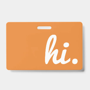 hi dementia and alzheimers patience hand out cards badge