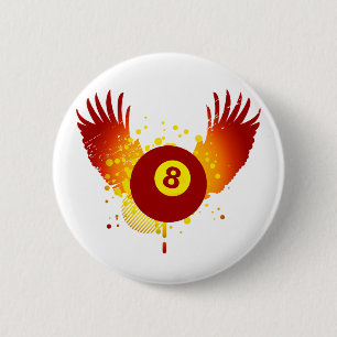 hi-fi billiards 2 inch round button