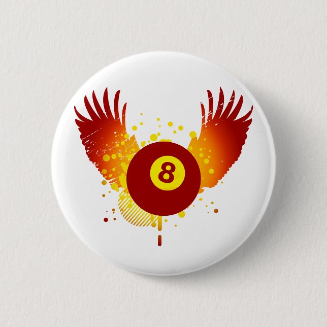 hi-fi billiards 2 inch round button (Front)
