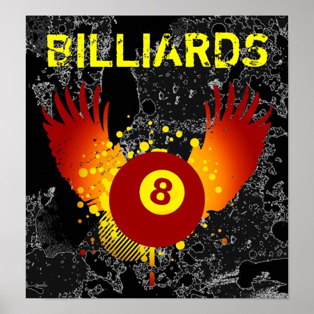 hi-fi billiards poster (Front)