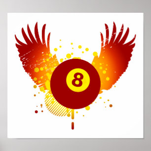 hi-fi billiards poster