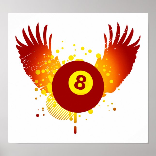 hi-fi billiards poster (Front)