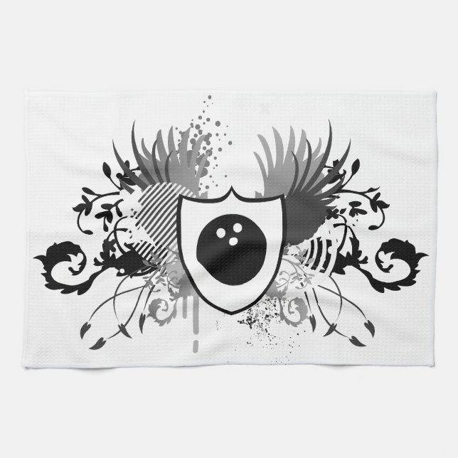 hi-fi bowling kitchen towel (Horizontal)