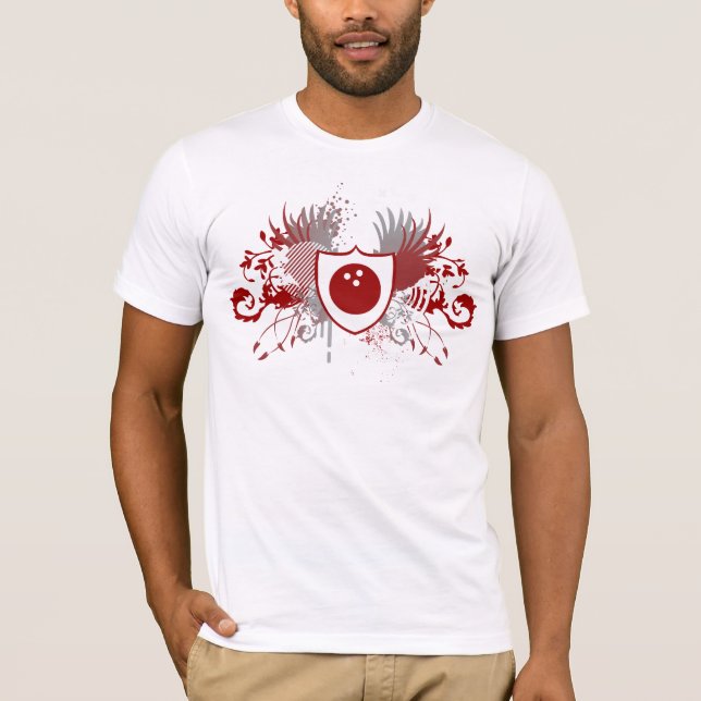 hi-fi bowling T-Shirt (Front)