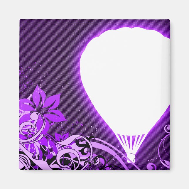 hi-fi hot air balloon magnet (Front)
