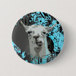 hi-fi llama. 2 inch round button