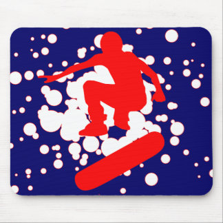 hi-fi skateboarding : bubbles : mouse pad