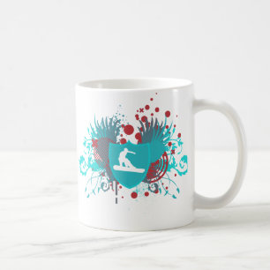 hi-fi snowboard coffee mug