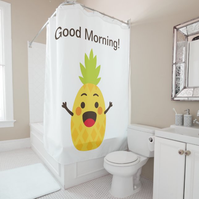 Hi Friends! Pineapple Illustration (In Situ)