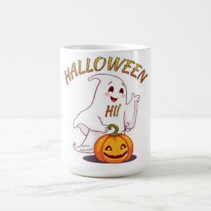 Hi ! Halloween Coffee Mug