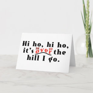 Hi Ho 40 Card