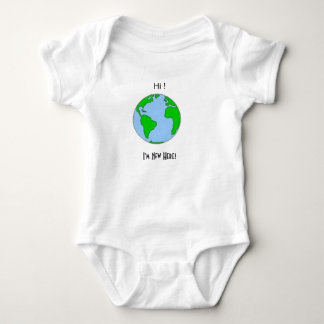Hi, I'm New Here! Baby Bodysuit