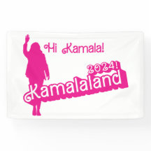 "Hi Kamala" - Bannière (slogan B)