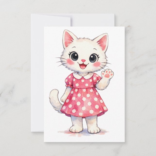 Hi Kitty! Thank You Card (Front)